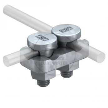 Zacisk łączący dwutorowy 8-10mm 5002 DIN-FT 5304202