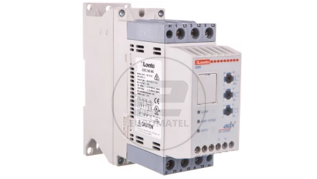 Softstart 45A 22kW z przekaźnikiem by-pass, 3x400V AC zasilanie 110-400V AC ADXC045400