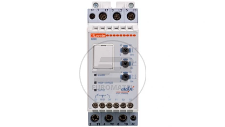 Softstart 12A 9kW z przekaźnikiem by-pass, 3x600V AC zasilanie 100-240V AC ADXC012600R2
