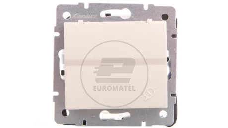 LOGI Gniazdo IP44 śrubowy Kremowy 16A 250V 021560103 25147