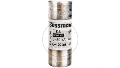 Wkładka bezpiecznikowa cylindryczna 22x58mm 6A gL/gG 690V C22G6