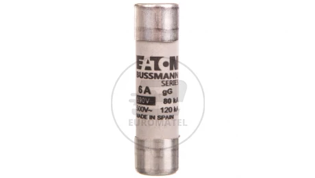 Wkładka bezpiecznikowa cylindryczna 14x51mm 6A gL/gG 690V C14G6