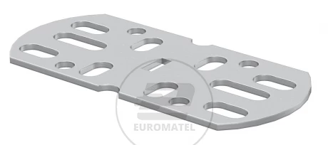 Łącznik wzdłużno-kątowy do korytek 50mm VF AZK VA4301 6066569 /10szt./