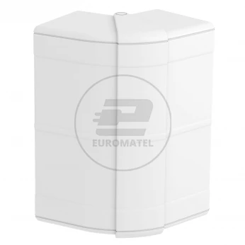 Naroże zewnętrzne ruchome RAPID 45-2 140x88x88 GK-AH53130RW białe 6113230