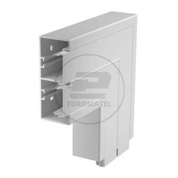Naroże płaskie stałe RAPID 45-2 200x200x130 GK-FS53130LGR jasnoszare 6113262