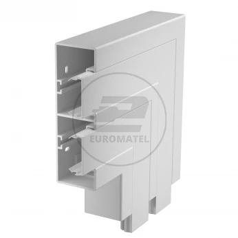 Naroże płaskie stałe RAPID 45-2 200x200x165 GK-FS53165LGR jasnoszary 6113452