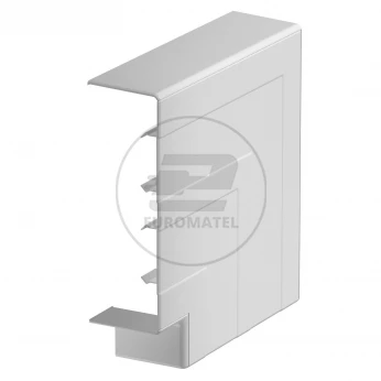 Naroże płaskie nakładane RAPID 45-2 207x207x56 GK-FH53165LGR jasnoszary 6113462 /2szt./