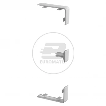 Pokrywa styku kanału do RAPID 45-2 100/165mm 168x55x15 GK-KS45-1LGR jasnoszara 6113022
