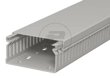 Kanał grzebieniowy 40x80mm RAL7030 LK4 40080 6178016 /12x2m/