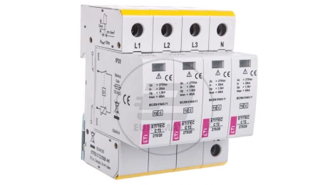 Ogranicznik przepięć Typ 2 C 4P 275V 20kA ETITEC-C-275/20 002440395