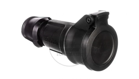 Gniazdo przenośne 2P+Z 16A 230V IP44 czarne Multi-Grip 7492
