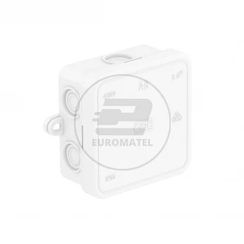 Puszka n/t odgałęźna 75x75x36mm IP55 A 8 biała pure white 2000075