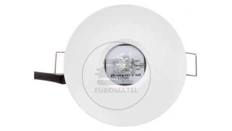 Oprawa awaryjna AXP IP65/20 ECO LED 3W 330lm (opt. road) 1h jednozadaniowa AT biała AXPR/3W/E/1/SE/AT/WH