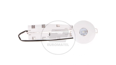 Oprawa awaryjna AXP IP65/20 ECO LED 3W 330lm (opt. universal) 1h jednozadaniowa AT biała AXPU/3W/E/1/SE/AT/WH