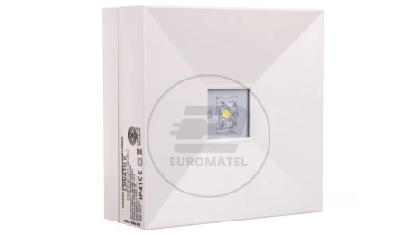 Oprawa awaryjna LOVATO II LED 2W (opt. universal) 240lm 1h jednozadaniowa biała LV2U/2W/C/1/SE/X/WH