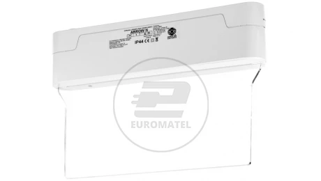 Oprawa awaryjna ARROW N LED 1W 1h dwuzadaniowa + PU31 PU41 biała ARN/1W/C/1/SA/X/WH