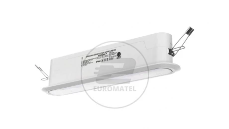 Oprawa awaryjna ARROW P LED 3W 1h jednozadaniowa AT biała ARPS/3W/E/1/SE/AT/WH