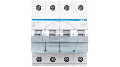 Wyłącznik nadprądowy 4P B 16A 6kA AC MBN416E