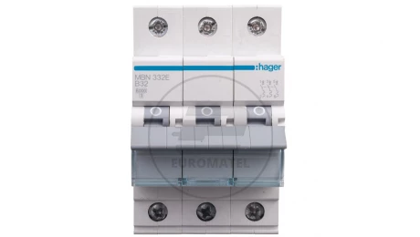 Wyłącznik nadprądowy 3P B 32A 6kA AC MBN332E
