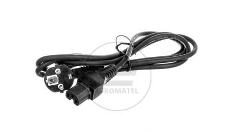 Kabel zasilający Schuko (type F, CEE 7/7) &gt; C15 2m 93277