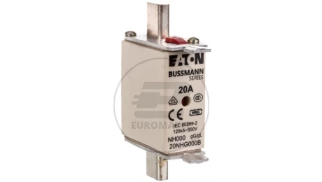 Wkładka bezpiecznikowa NH000 20A gL/gG 500V 20NHG000B