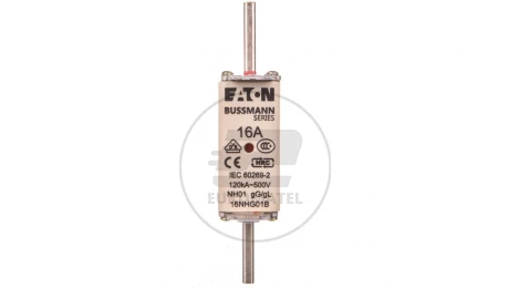 Wkładka bezpiecznikowa NH1 16A gL/gG 500V 16NHG01B