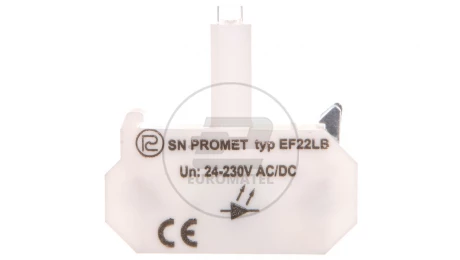 Blok podświetlający LED uniwersalny EF22LB błyskający bezbarwny 24-230V AC/DC W0-Ł EF22LB B
