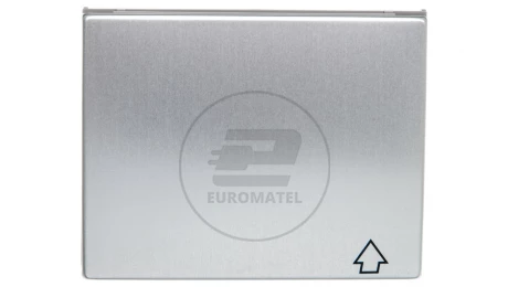 K.5 Płytka czołowa gniazda z/u i pokrywą aluminium 3965777103