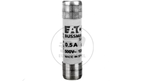 Wkładka bezpiecznikowa cylindryczna 10x38mm 0,5A gG 500V C10G0-5