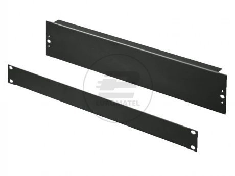 Panel zaślepiający, 3 U, RAL 9005