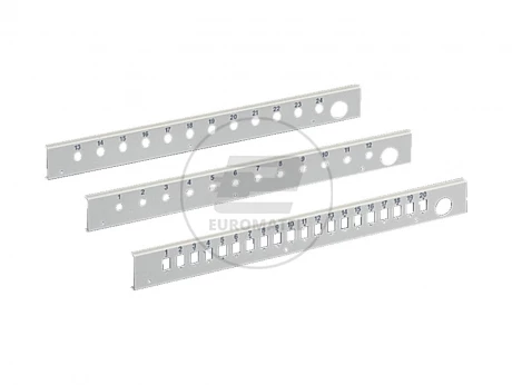 Patch-Panel, 1 U, do szuflady światłowodowej RAL 7035 do SC-Duplex