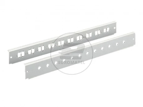 Patch-Panel, 1 U, do szuflady światłowodowej RAL 7035 do SC-Duplex