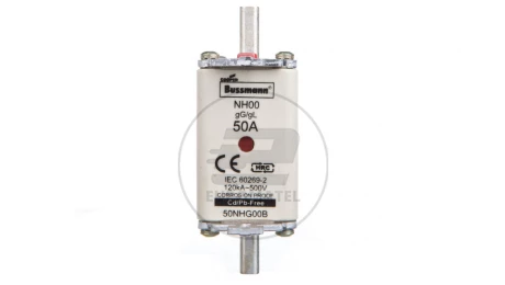 Wkładka bezpiecznikowa NH00 50A gL/gG 500V 50NHG00B