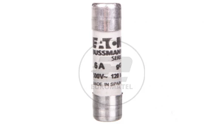 Wkładka bezpiecznikowa cylindryczna 10x38mm 6A gL/gG 500V C10G6