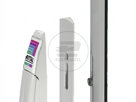 Adapter uchwytu dla uchwytów Komfort do TS, do drzwi przeszklonych TS, RAL 7035