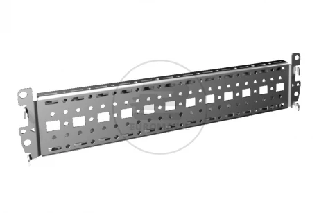 Szyna systemowa chassis 18 x 64 mm do VX, do zewnętrznej płaszczyzny montażu, sz