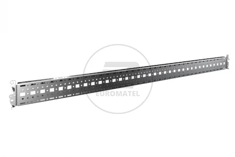 Szyna systemowa chassis 18 x 64 mm do VX, do zewnętrznej płaszczyzny montażu, sz