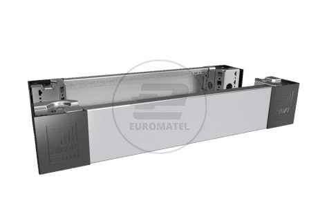 VX Element narożny z osłonami cokołu, przód/tył, wys.: 100mm, do szer.: 600mm, s