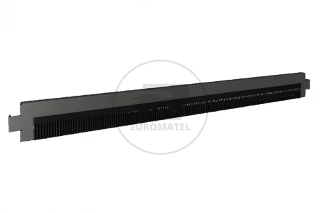 VX Osłona cokołu z listwą szczotkową, do szer./gł.: 1200 mm