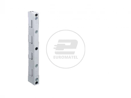 Wspornik szyn zbiorczych (UL), 4-bieg., odstęp środkowy 60 mm, do E-Cu 12x5-30x1