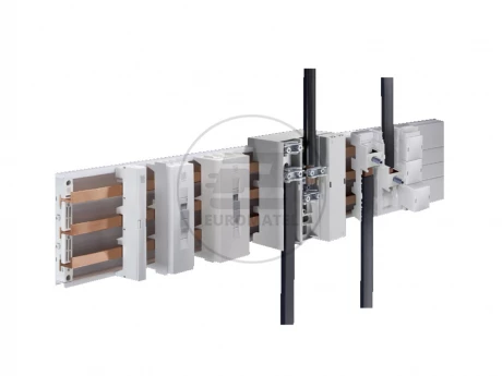Adapter przyłączeniowy 800A (3x1-biegunowy), odgałęzienie kabla górne/dolne (60