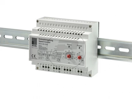 Regulator obrotów 100-230, 50/60 Hz z monitorowaniem temperatury
