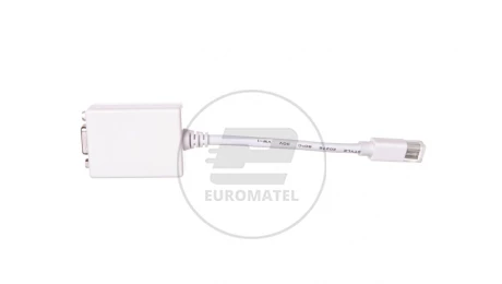 Adapter mini DisplayPort 1.1 - VGA 0,1m biały 51730