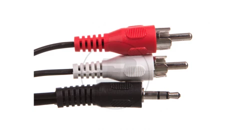 Przewód adapter Jack 3,5mm - 2x RCA 5m 50195
