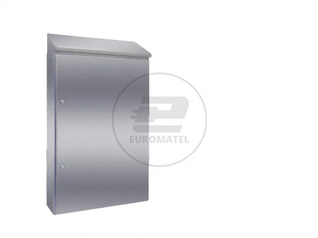Kompaktowa obudowa HD, 1.4301, SxWxG 810x1250x300 mm, wysokość z tyłu 1421mm