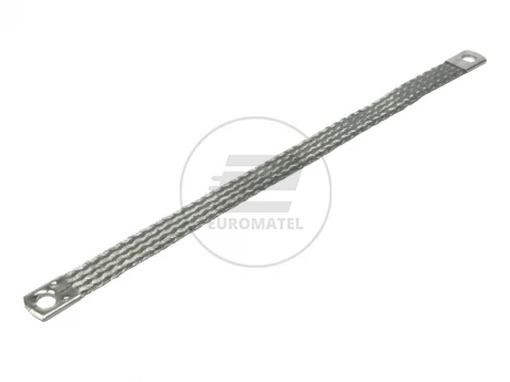 Płaska taśma uziemienia M8, przekrój 16mm?, długość 300 mm