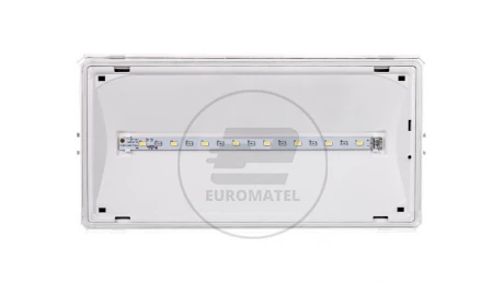 Oprawa awaryjna EXIT IP65 1W 3h dwuzadaniowa AT ETE/1W/B/3/SA/AT/WH