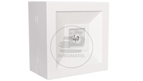 Oprawa LOVATO N LED 3W 370lm (opt. otwarta) 1h dwuzadaniowa AT biała LVNO/3W/B/1/SA/AT/WH