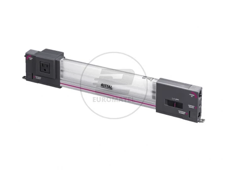 Lampa systemowa LED 900, 100-125 V, dł.: 437 mm, z gniazdem, US