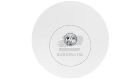 Oprawa awaryjna AXN IP65 LED 6W 600lm (opt. koryt.) 1h jednozadaniowa AT biała AXNC/6W/B/1/SE/AT/WH